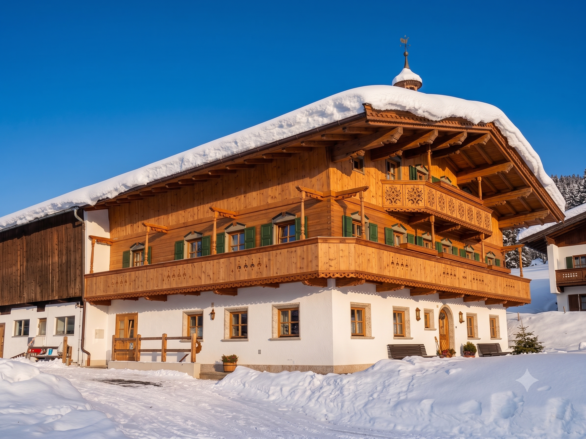 Winter in der Region St. Johann in Tirol